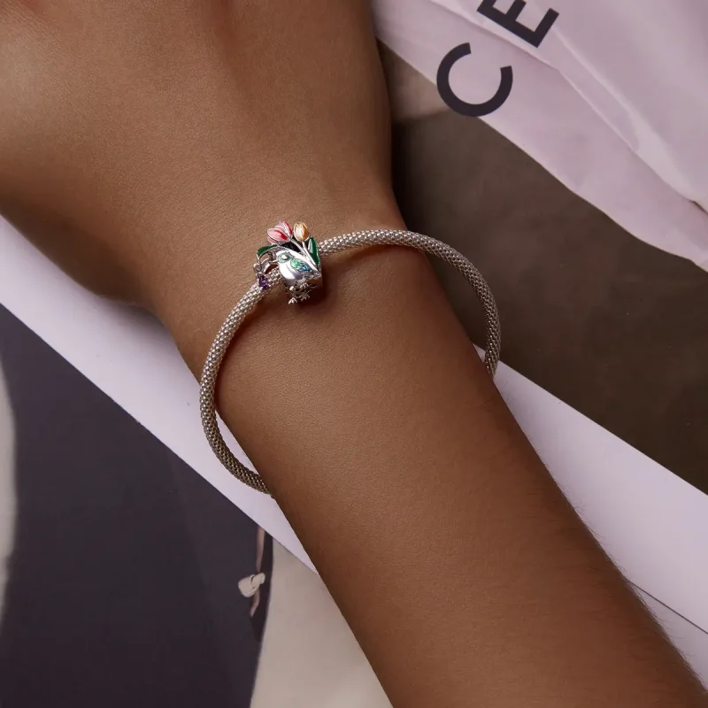 (bilde for) Blomster og fugler i Pandora-stil - Regnsjarm - SCC2193 - Vis 5