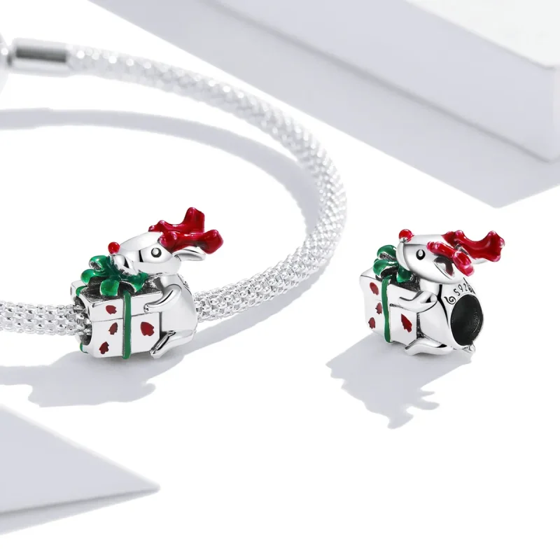 (bilde for) Pandora stil reinsdyr gir gaver sjarm - BSC540 - Vis 4