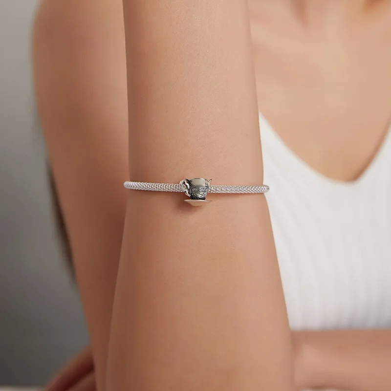 (bilde for) Pandora-stil vintage tekopp-sjarm - SCC1899 - Vis 5