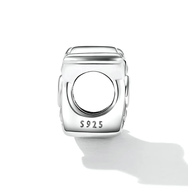 (bilde for) Pandora Style Art Lilla Zirkonium Spacer Charm - SCC2294 - Vis 3