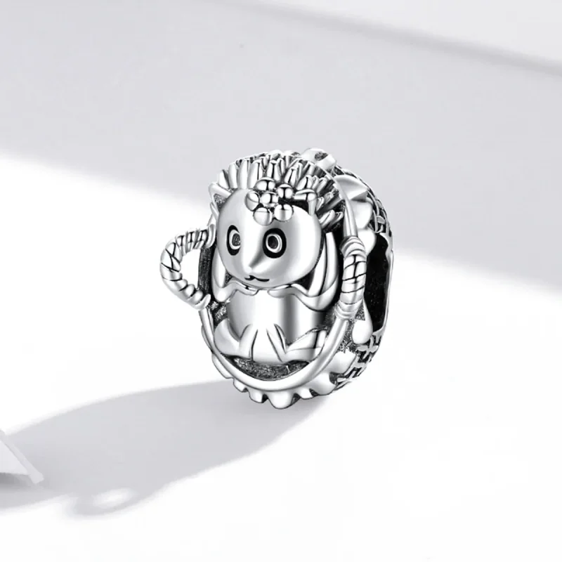 (bilde for) Pandora Style Baby Hedgehog Charm - SCC1926 - Vis 2