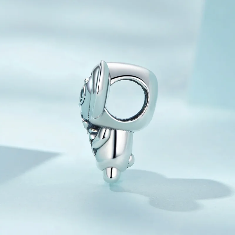 (bilde for) Pandora Style Big Eared Monkey Charm - SCC2387 - Vis 3