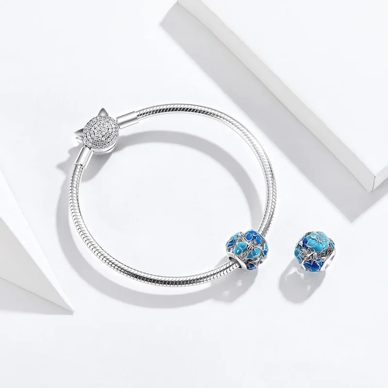 (bilde for) Pandora Style Blooming All The Way Charm - BSC087 - Vis 4