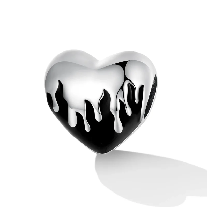 (bilde for) Pandora Style Burning Love Charm - SCC2298 - Vis 2
