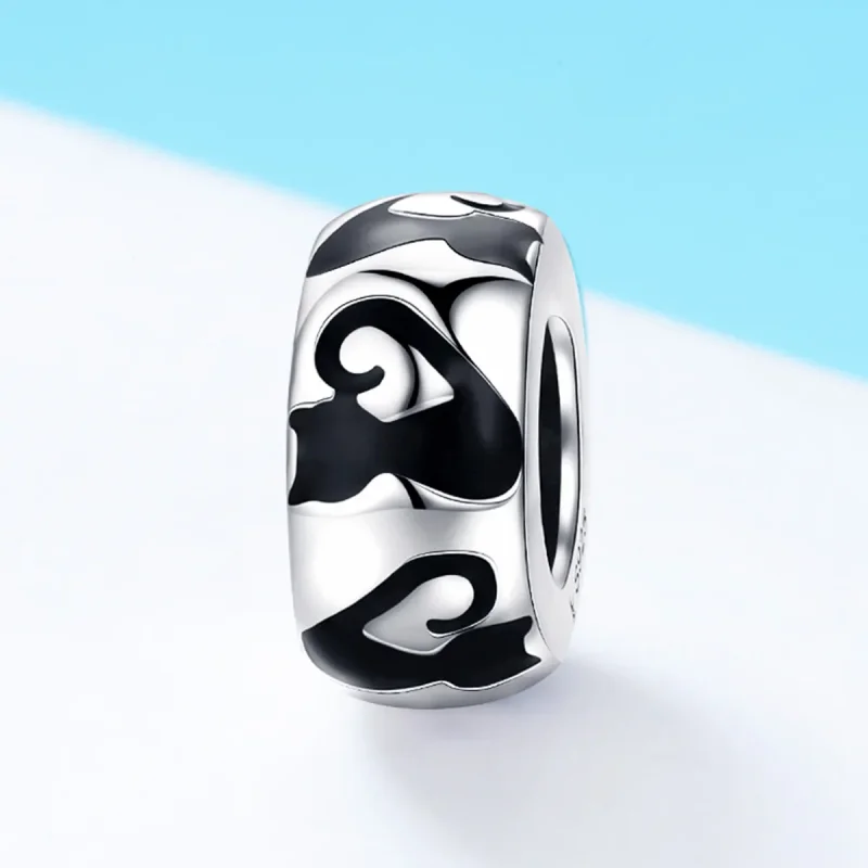 (bilde for) Pandora Style Cat Silhouette Charm - SCC825 - Vis 2