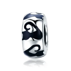 (bilde for) Pandora Style Cat Silhouette Charm - SCC825