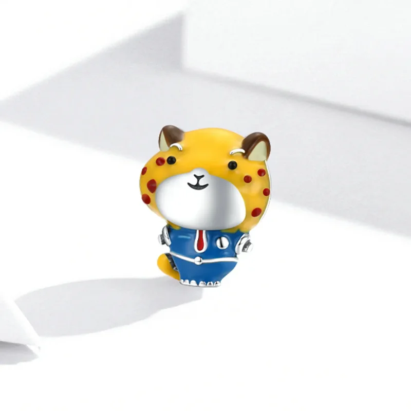 (bilde for) Pandora Style Cheetah Police Charm - SCC1962 - Vis 2