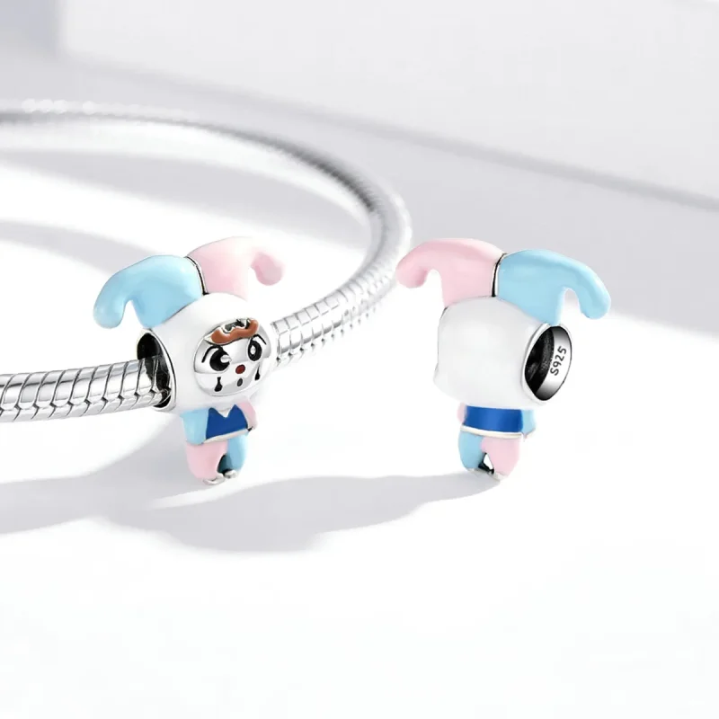 (bilde for) Pandora Style Clown Doll Charm - SCC1942 - Vis 3