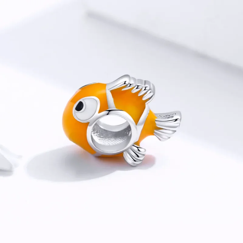 (bilde for) Pandora Style Clown Fish Charm - BSC206 - Vis 4