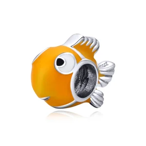 (bilde for) Pandora Style Clown Fish Charm - BSC206