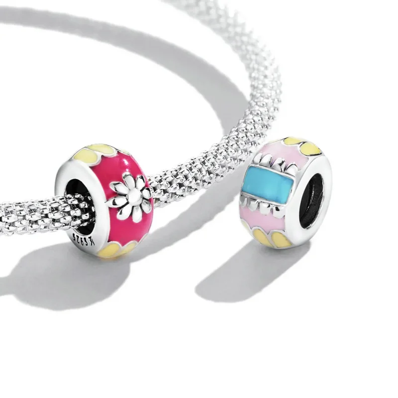(bilde for) Pandora Style Color Spacer Charm - SCC2120 - Vis 4