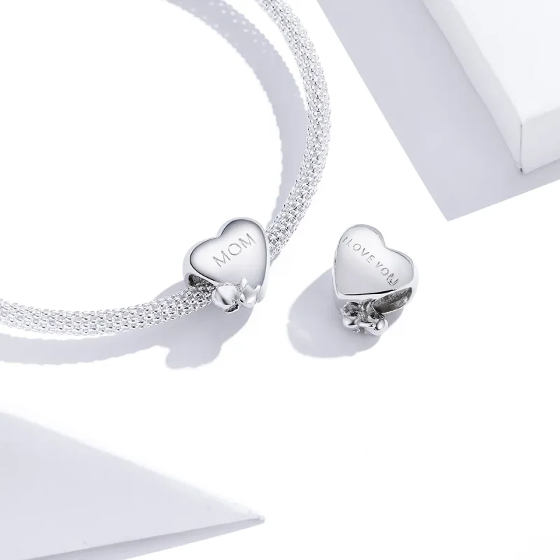 (bilde for) Pandora Style Confess to Mom Charm - BSC218 - Vis 3