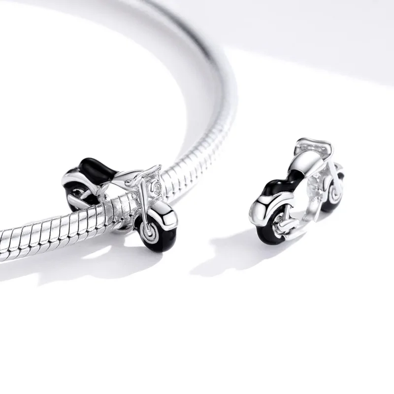 (bilde for) Pandora Style Cool Motorsykkel Charm - BSC273 - Vis 4