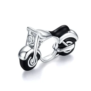 (bilde for) Pandora Style Cool Motorsykkel Charm - BSC273