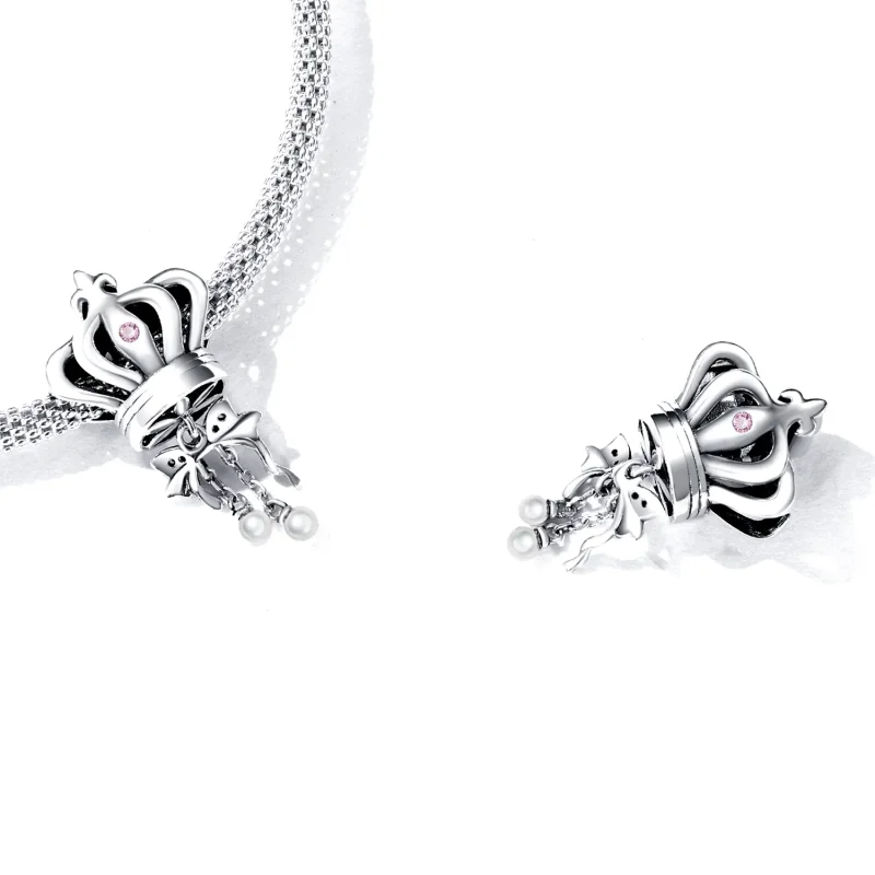 (bilde for) Pandora Style Crown Bue Charm - SCC2259 - Vis 5