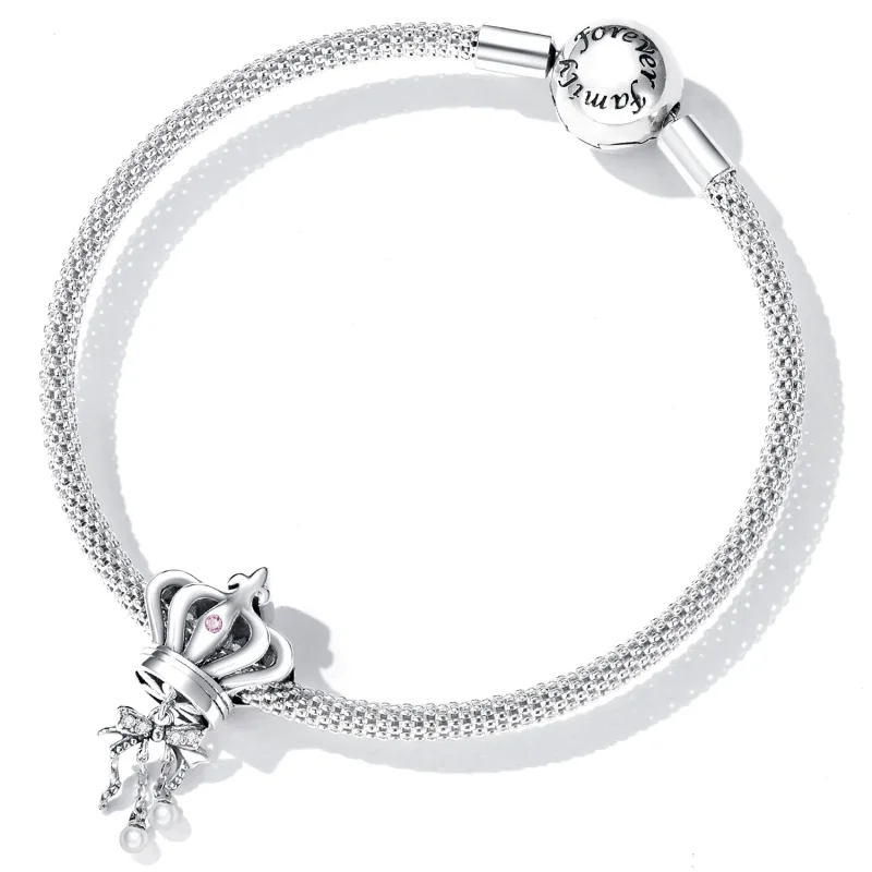 (bilde for) Pandora Style Crown Bue Charm - SCC2259 - Vis 6
