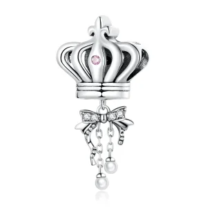 (bilde for) Pandora Style Crown Bue Charm - SCC2259