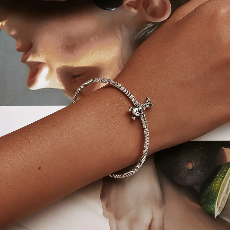(bilde for) Pandora Style Cute Dog Charm - SCC2121 - Vis 6
