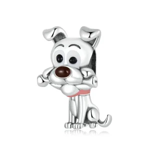 (bilde for) Pandora Style Cute Dog Charm - SCC2121
