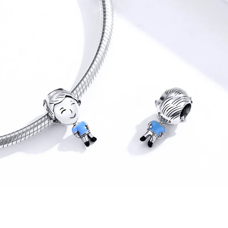(bilde for) Pandora Style Dad Charm - BSC174 - Vis 4