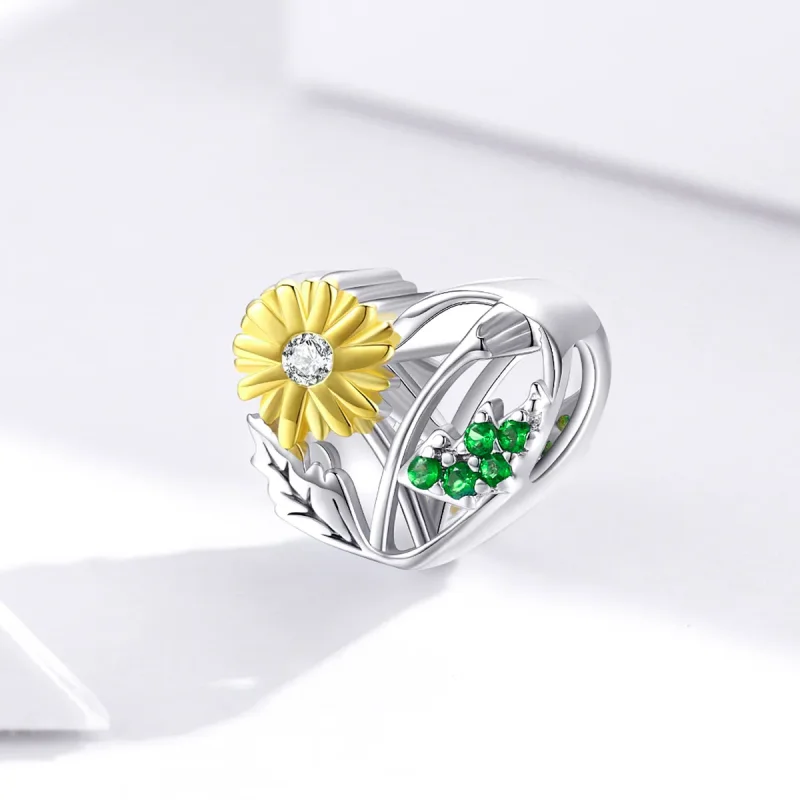 (bilde for) Pandora Style Daisy Story Charm - BSC284 - Vis 2
