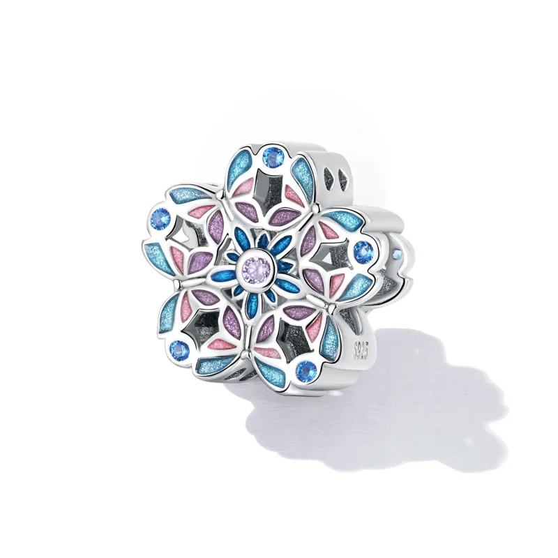 (bilde for) Pandora Style Delikat Butterfly Charm - SCC2252 - Vis 2