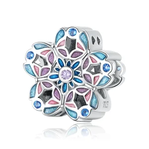 (bilde for) Pandora Style Delikat Butterfly Charm - SCC2252
