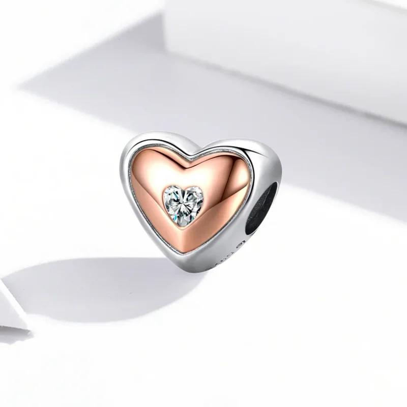 (bilde for) Pandora Style Dobbel Farge Kjærlighet Charm - BSC566 - Vis 2