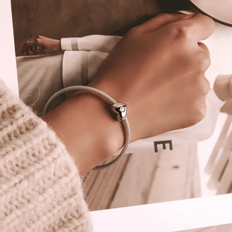 (bilde for) Pandora Style Dobbel Farge Kjærlighet Charm - BSC566 - Vis 5