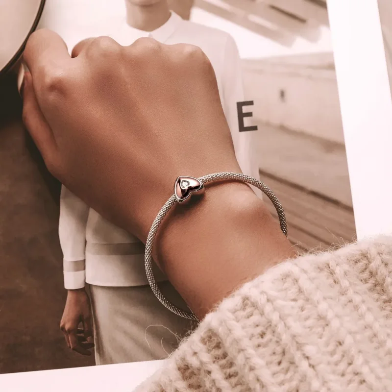 (bilde for) Pandora Style Dobbel Farge Kjærlighet Charm - BSC566 - Vis 6