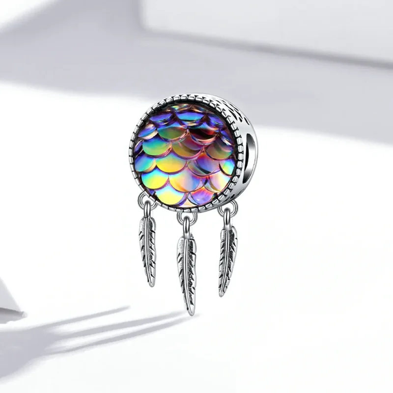 (bilde for) Pandora Style Dream Catcher Charm - SCC1985 - Vis 2
