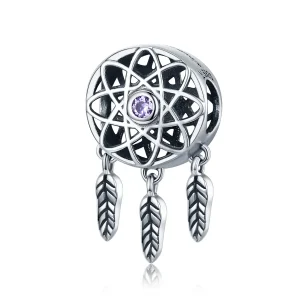 (bilde for) Pandora Style Dreamcatcher Charm - SCC330