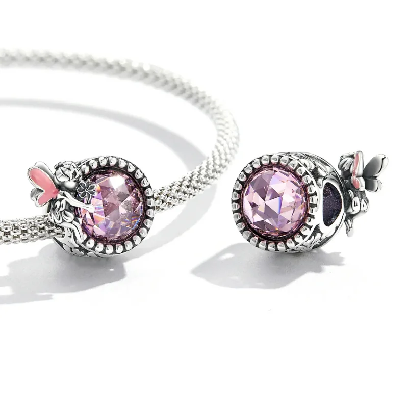 (bilde for) Pandora Style Elf Orb Charm - BSC591 - Vis 3