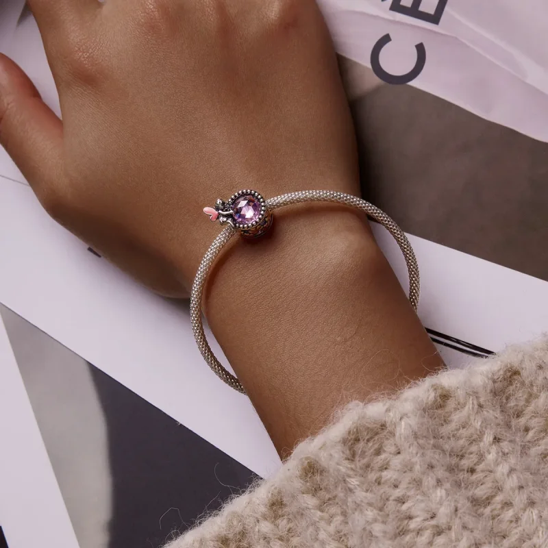 (bilde for) Pandora Style Elf Orb Charm - BSC591 - Vis 5