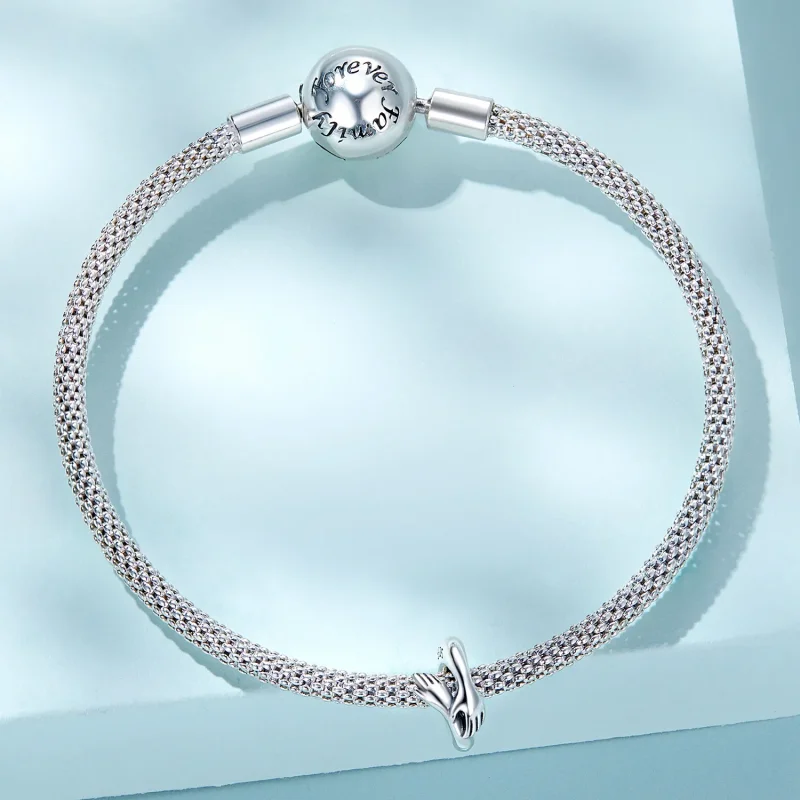 (bilde for) Pandora Style Embrace Spacer Charm - SCC2363 - Vis 4