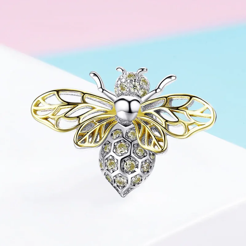 (bilde for) Pandora Style Exquisite Bee Charm - BSC067 - Vis 2