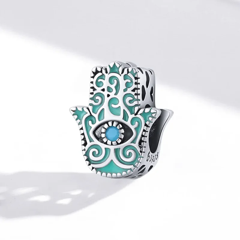 (bilde for) Pandora Style Eye of Fatima Charm - BSC510 - Vis 2