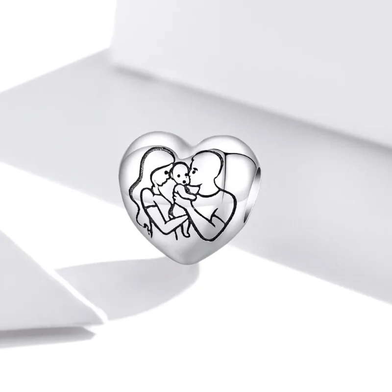 (bilde for) Pandora Style Family Charm - BSC494 - Vis 2