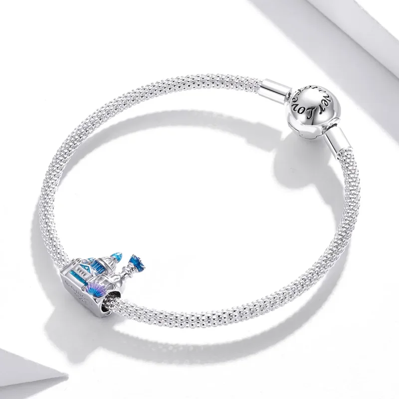 (bilde for) Pandora Style Fantasy Castle Charm - BSC432 - Vis 3