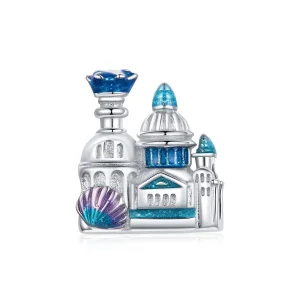 (bilde for) Pandora Style Fantasy Castle Charm - BSC432