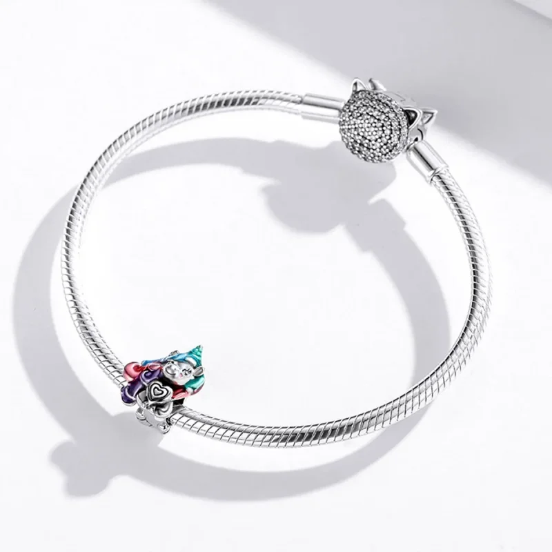 (bilde for) Pandora Style Fantasy Ponni Charm - SCC1919 - Vis 3