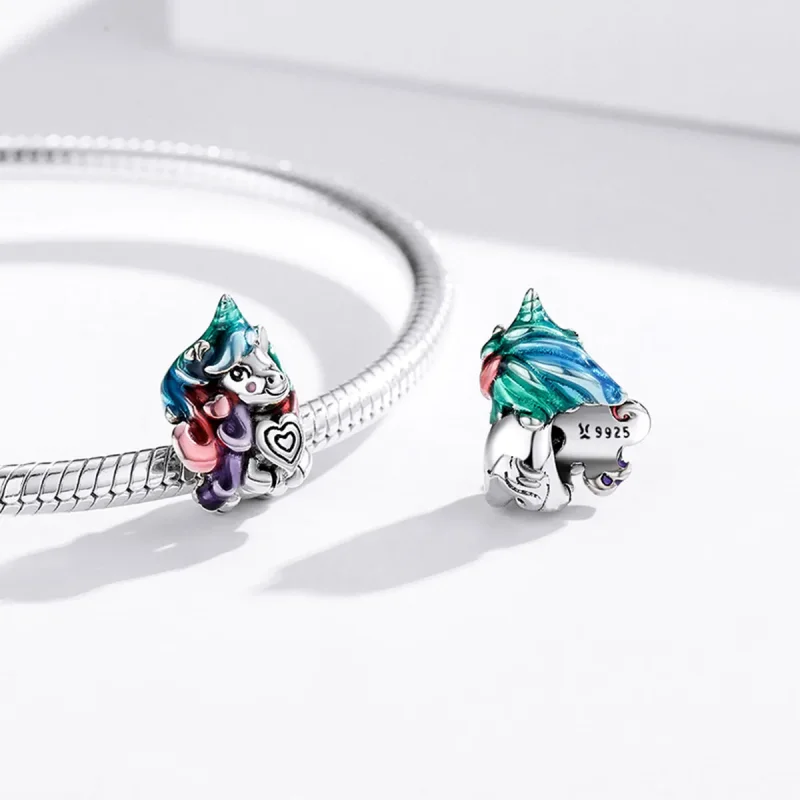 (bilde for) Pandora Style Fantasy Ponni Charm - SCC1919 - Vis 4