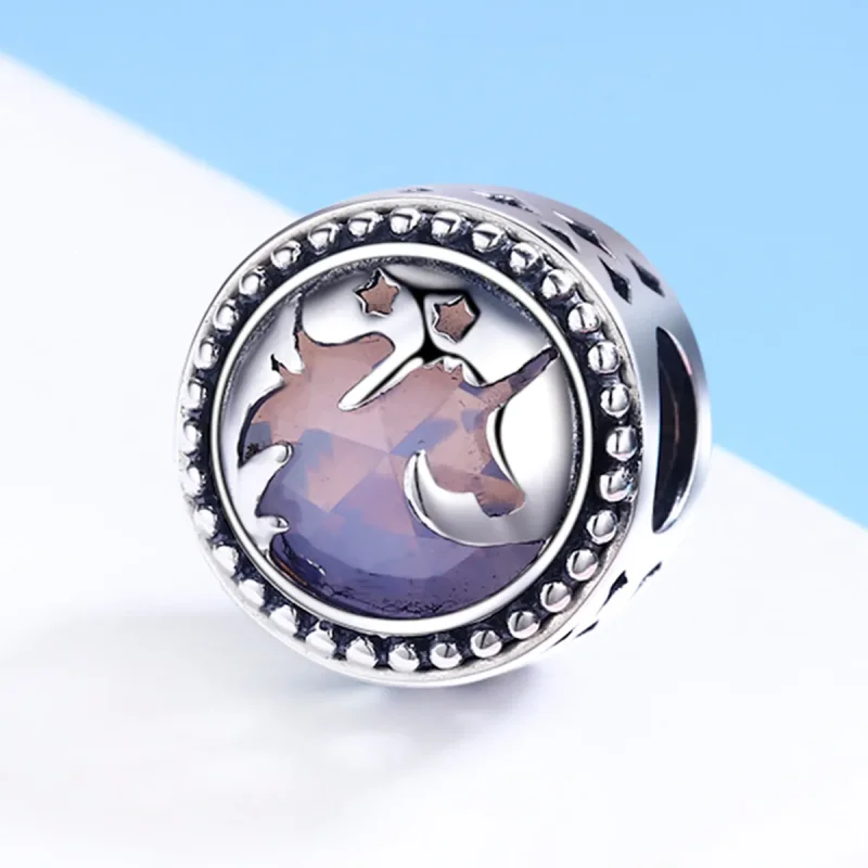 (bilde for) Pandora Style Fantasy Unicorn Charm - SCC377 - Vis 3