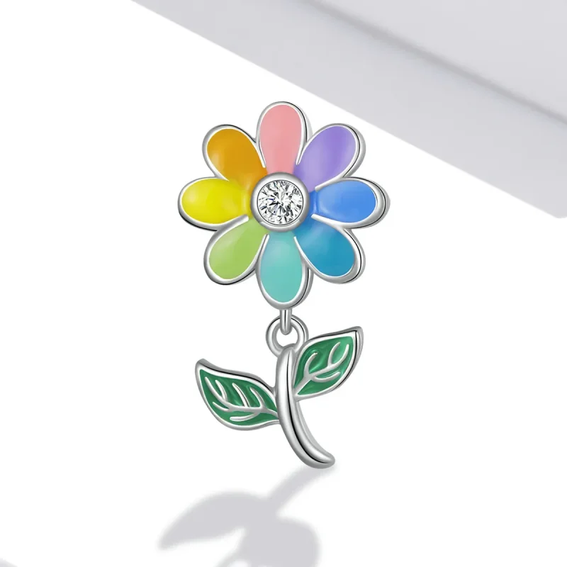 (bilde for) Pandora Style Fargerike Solsikke Charm - SCC2088 - Vis 2