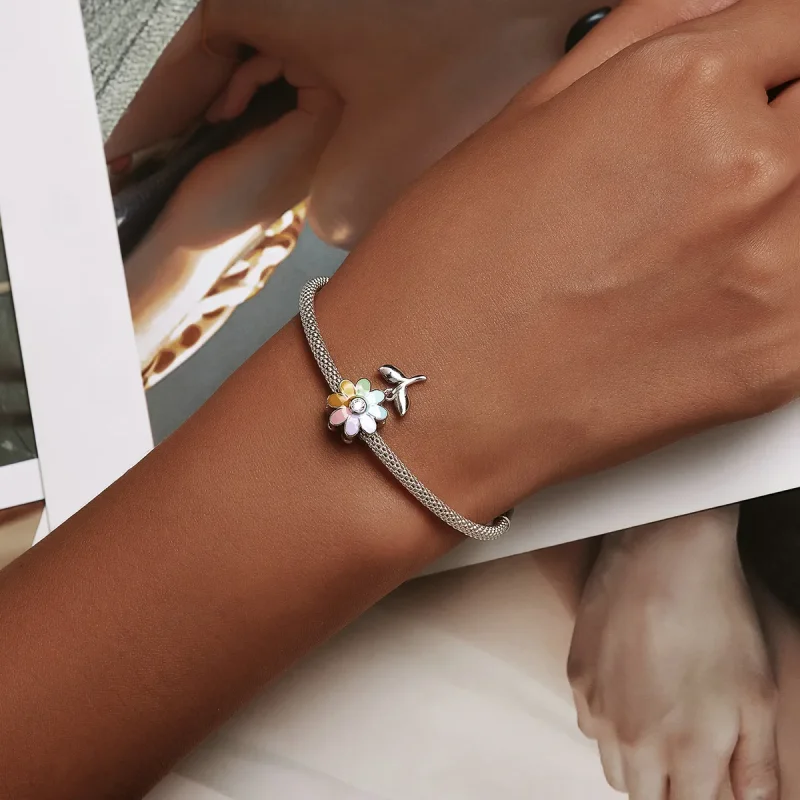 (bilde for) Pandora Style Fargerike Solsikke Charm - SCC2088 - Vis 5