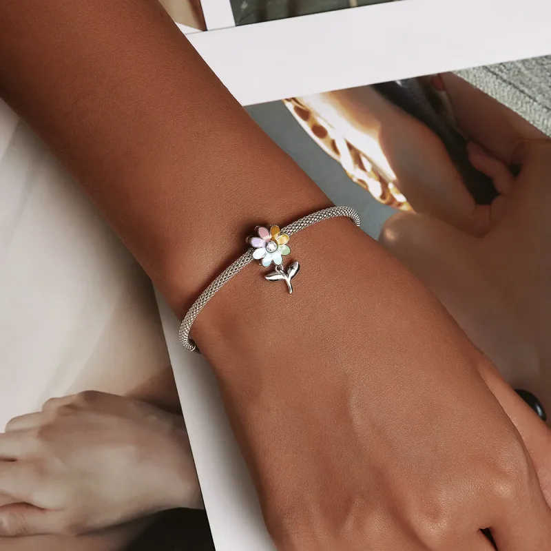 (bilde for) Pandora Style Fargerike Solsikke Charm - SCC2088 - Vis 6