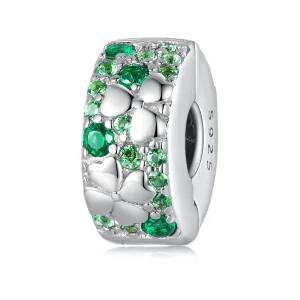 (bilde for) Pandora Style firkløverklips - BSC678