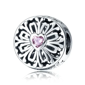 (bilde for) Pandora Style Flower of Friendship Charm - SCC740