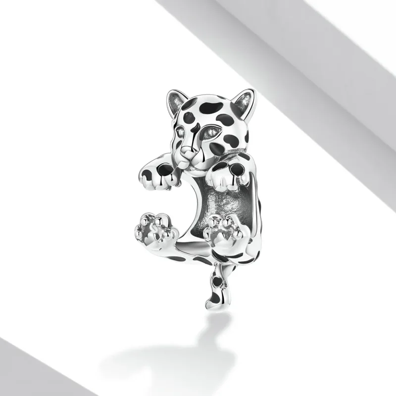 (bilde for) Pandora Style Funny Little Cheetah Charm - BSC556 - Vis 2