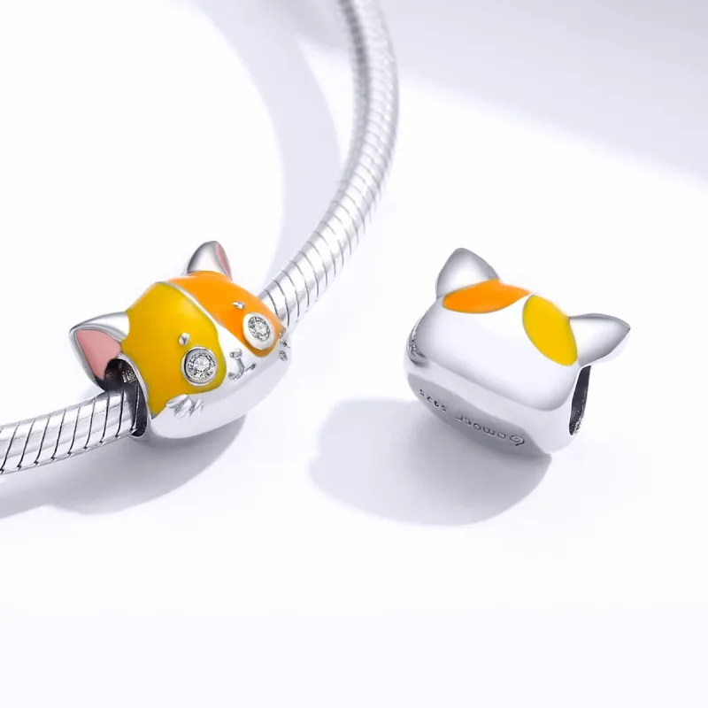 (bilde for) Pandora Style Garfield Charm - BSC189 - Vis 4